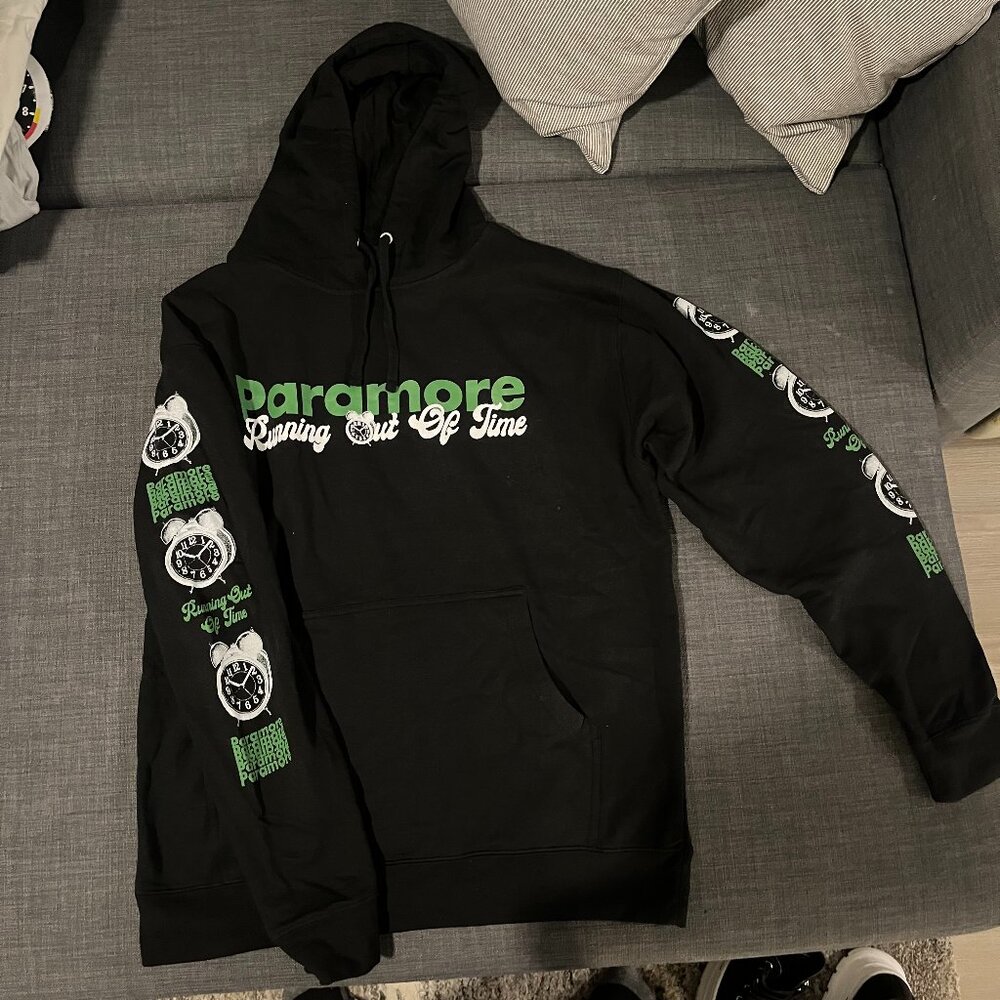 Paramore Concert Hoodie - Running Out of Time NWOT